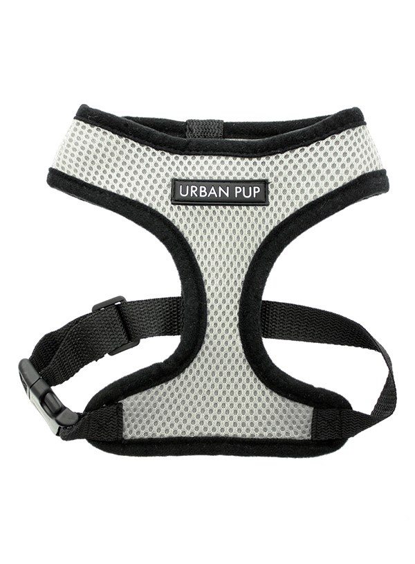 Steel Grey Soft Mesh Hundesele