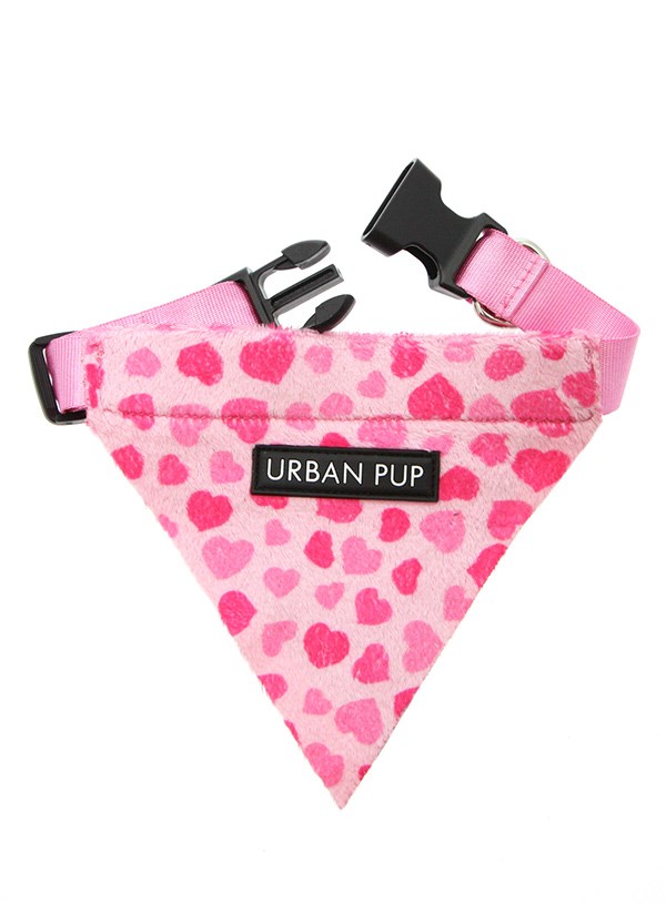 Pink Hearts Bandana