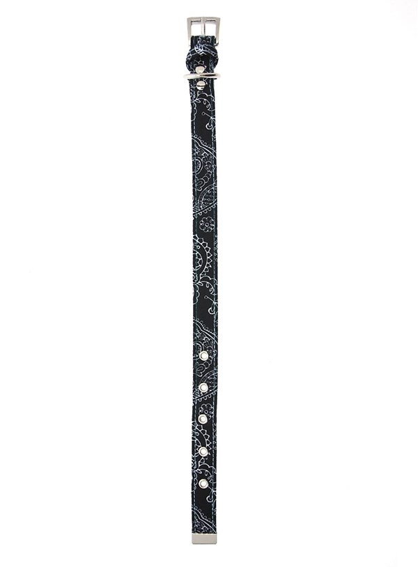 Black & Blue Paisley Hundehalsbånd