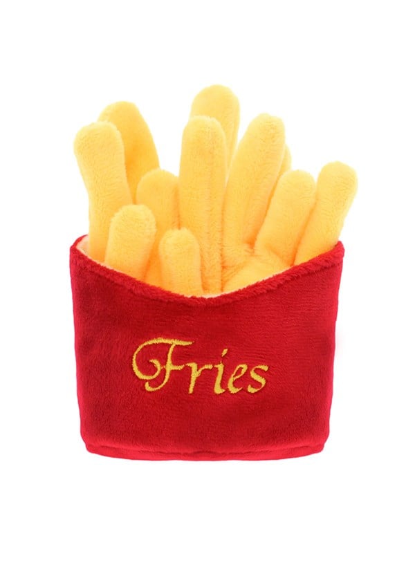 Fries Plush & Squeaky Hundeleke