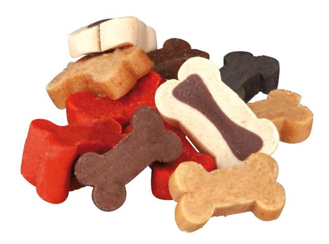 Dog toy, treat mix & lamb paté kit