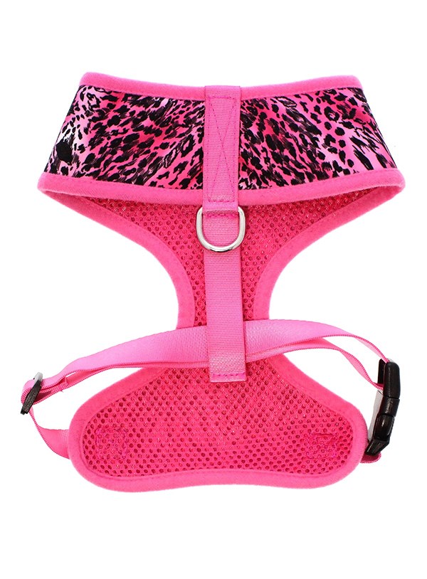 Pink Leopard Print Harness