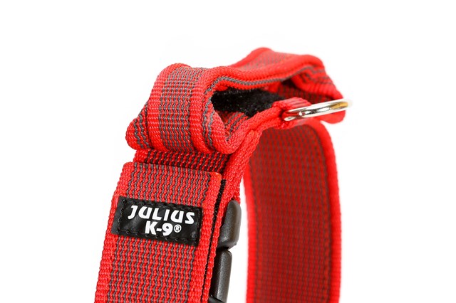 Julius K9 SuperGrip Halsbånd Rød