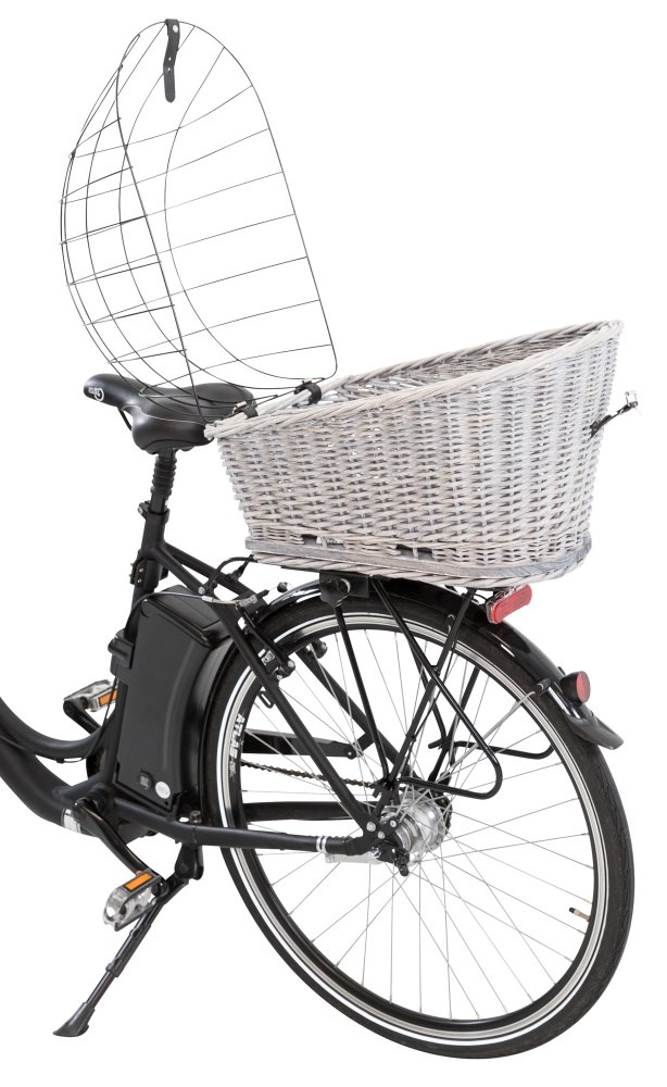 Sykkelkurv opp til 8 kg Grå - For bagasjebrett