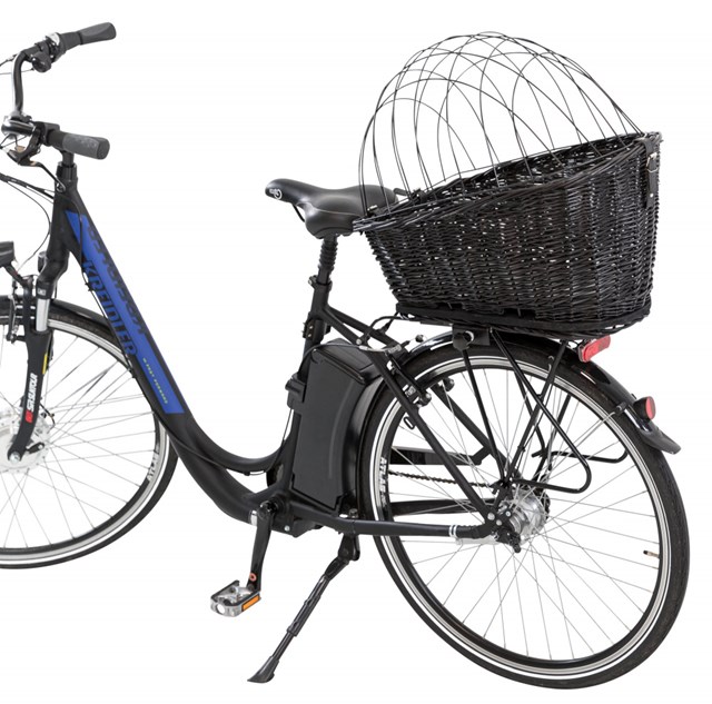 Sykkelkurv opp til 8 kg Svart - For bagasjebrett