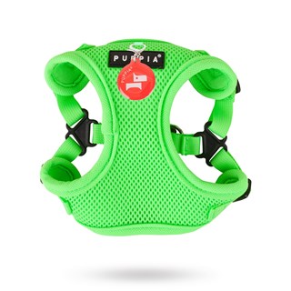Neon Soft - Grønn Step-in Hundesele Large