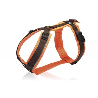 Anny-x Hundesele Protect Luminous Oransje/brun