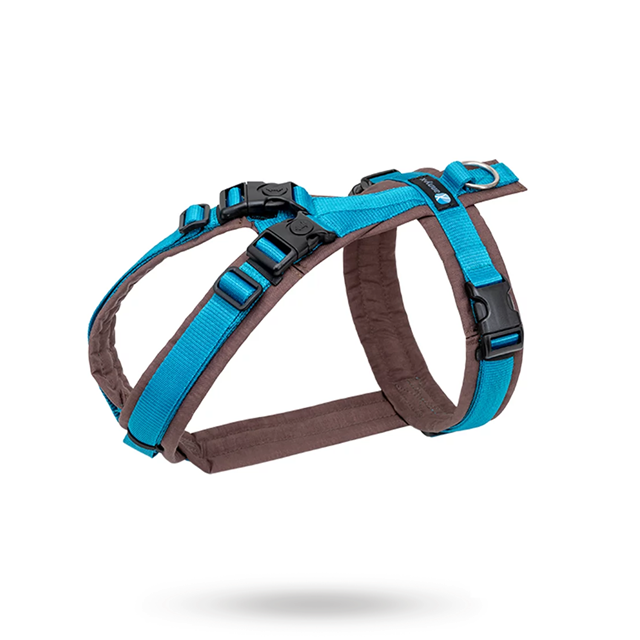 Anny-X Open Fun Hundesele Brun/Petrol