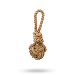 Be Nordic Playing Rope With Woven-in Ball 20 Cm