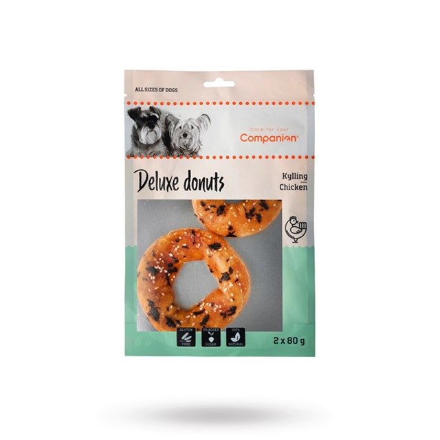 Companion Delux Chicken Donuts 2x80g