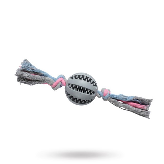 COMPANION DENTAL CHEWING BALL ON ROPE