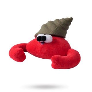Companion Dizzy Crab - Rød