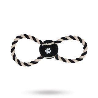 Companion Rope Ring Med Tennisball