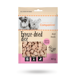Companion Freeze Dried Dice And 40g