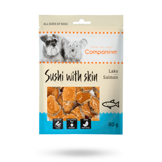 Companion Skin Wrapped Sushi Laks 80g