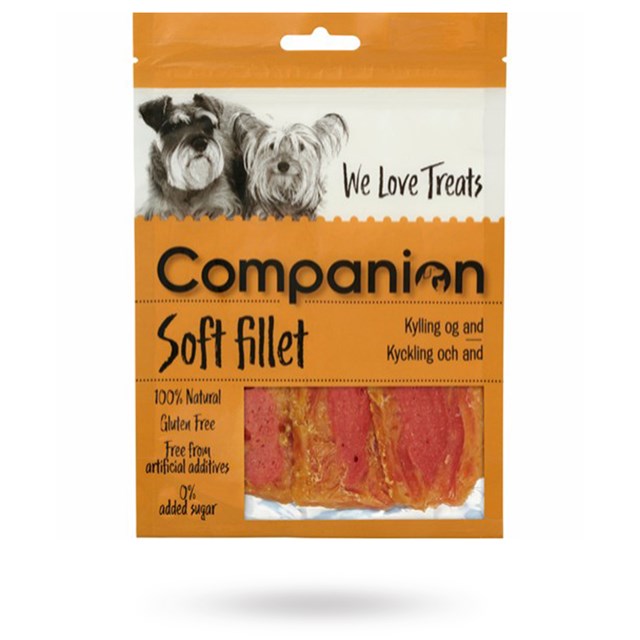 Companion Soft Fillet Kylling & And 80g