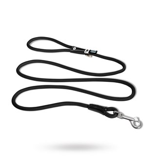 Curli Stretch Comfort Line Dog Leash - Black