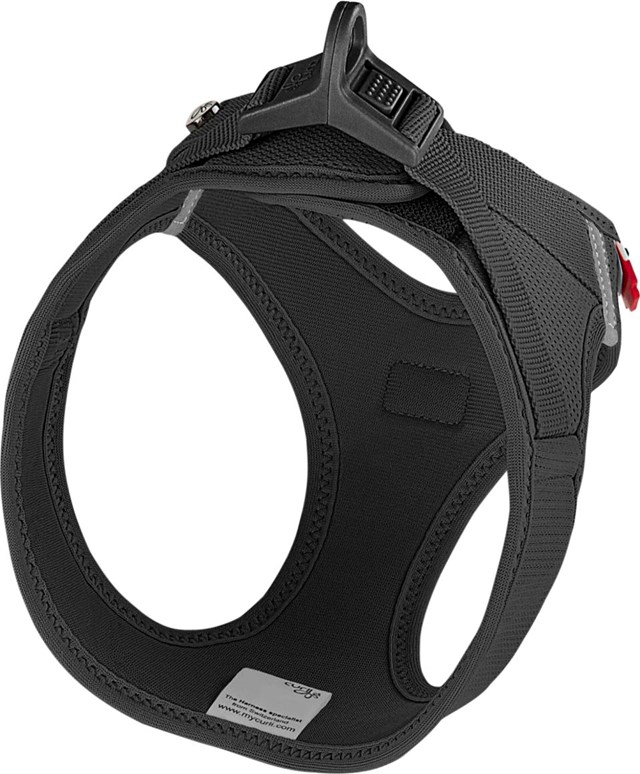 Curli Vest Clasp Air-Mesh Hundesele - Svart