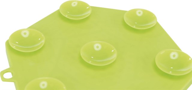 Lick'n'Snack Lick mat with suction cup - Green