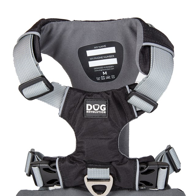 Safe-Walk Pro™ - Svart Hundesele