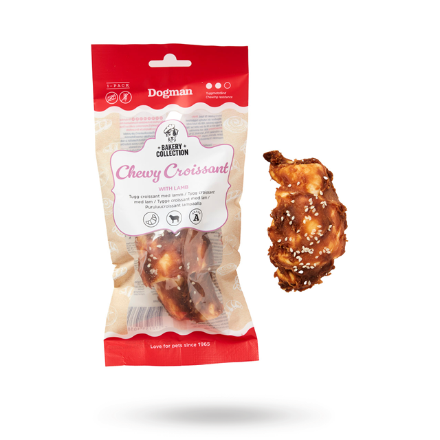 Dogman Bakery Collection Tygge-croissant med Lam 12,5 cm