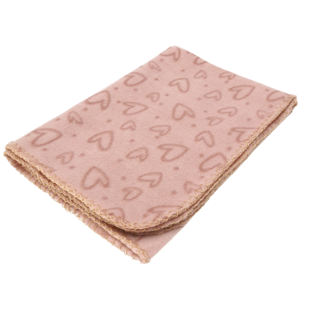 Dogman Teppe Hjerte Rosa