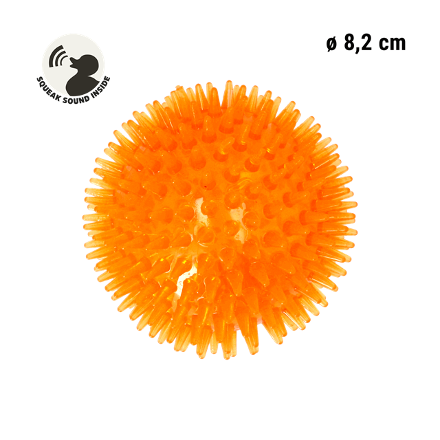 Dogman Silikonball med pigger 8.2 cm