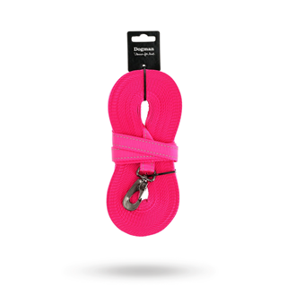 Dogman Track Line Iris Vevd 15m/20mm - Rosa