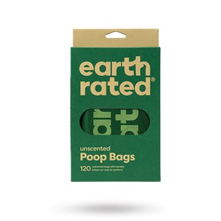 Easy-tie Handle Poop Bags - Unscented