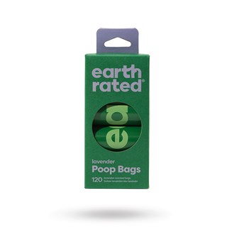 Poop Bags On Refill Rolls - Lavender