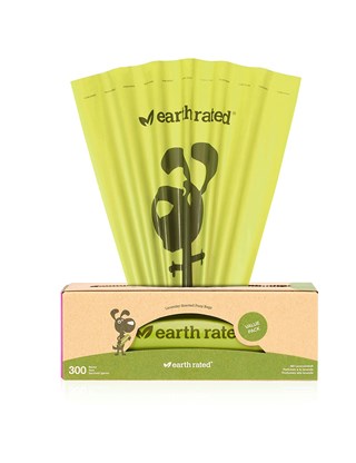 Earth Rated Miljøvennlige Hundeposer Lavendel 300 Stk
