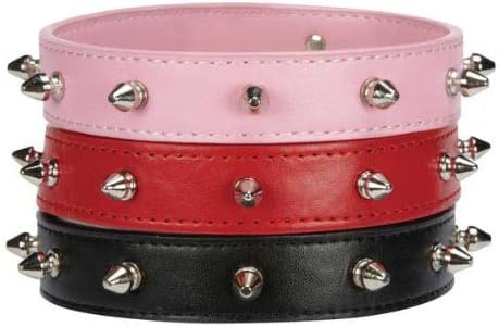 ESC Studded Collar - Black L
