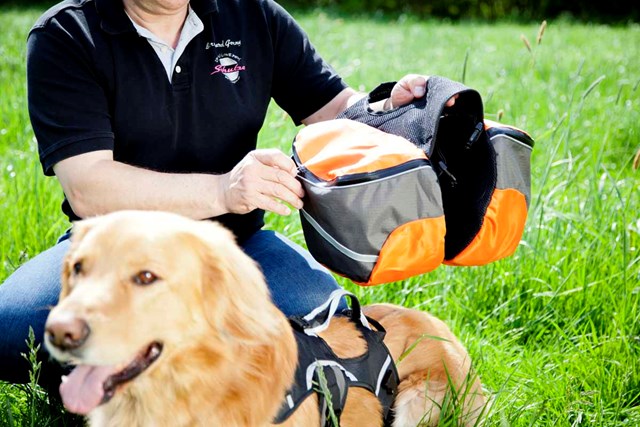 Extreme Backpack HUNDEKLØV Oransje/grå