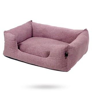 Fantail Snooze Ortopedisk Hundeseng - Iconic Pink