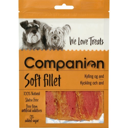 Companion Soft Fillet Kylling & And 80g