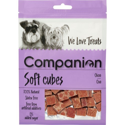 Companion Soft Cubes Okse 80g