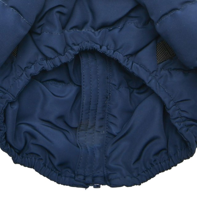 Soft Jumper Navy Hundedekken Med Integrert Sele