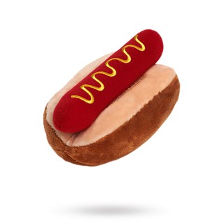 Hotdog Plush & Squeaky Hundeleke