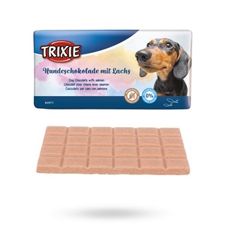 Kakaofri Hundesjokolade Med Laks 100g