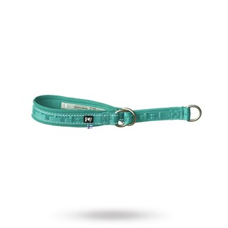 Casual Half Choke Dog Collar Eco Peacock