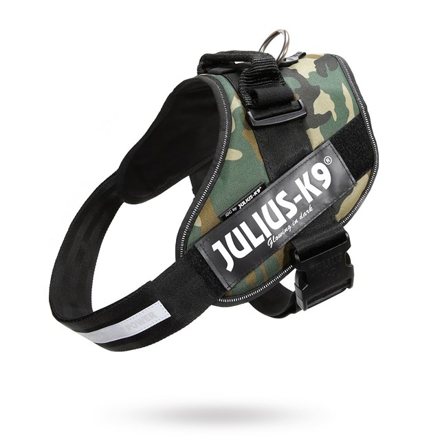 K9 IDC Hundesele Camo