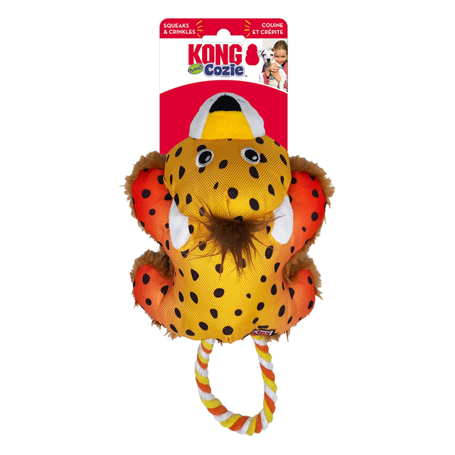 KONG Cozie Tuggz Cheetah