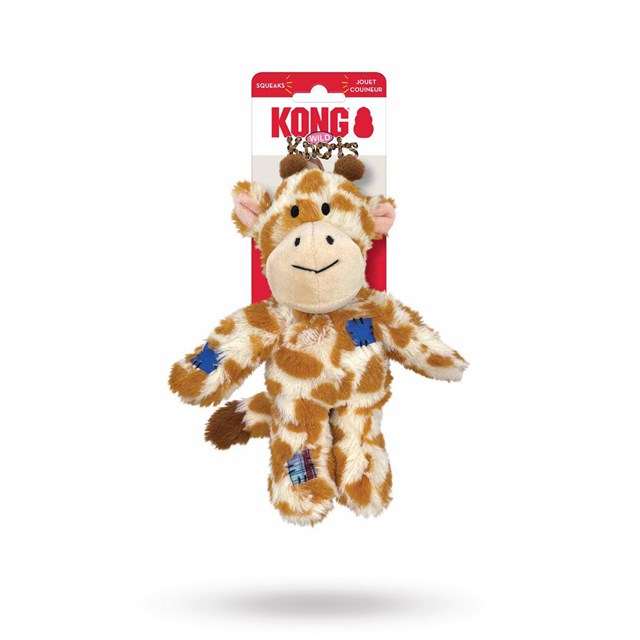 Kong Wild Knots Giraffe - med pip