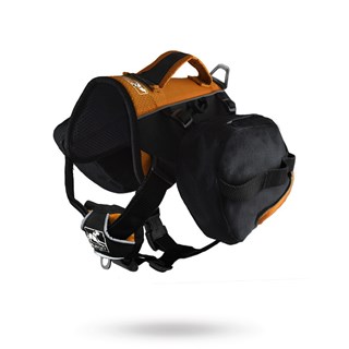 Kurgo Baxter Backpack - Black / Orange