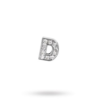 Rhinestone Crystal Letters D