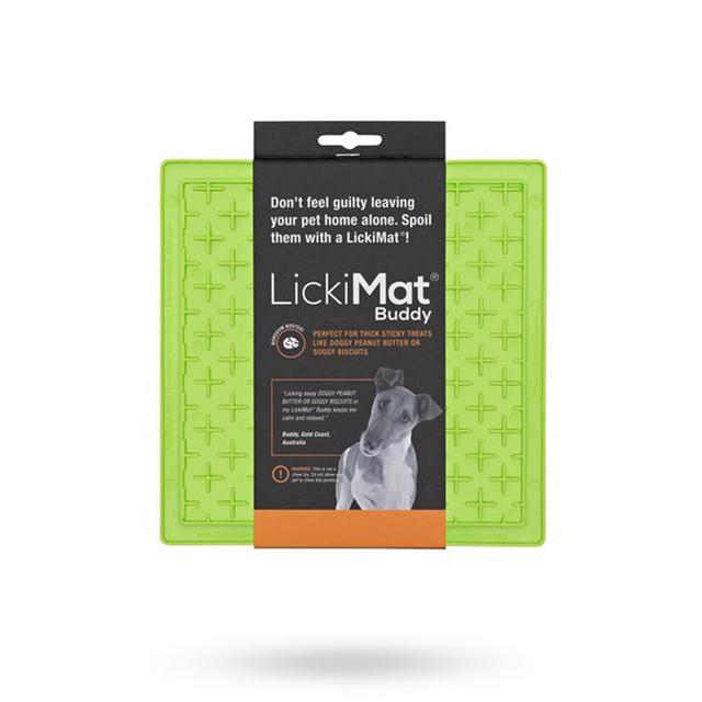 Lickimat Buddy Grön ink Trixie lammpaté Kit