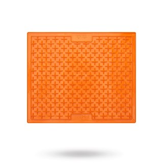 Lickimat Buddy Hundeskål/slikkematte Oransje 30,5x25,5 Cm