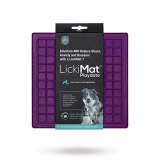 Lickimat Playdate Purple 20x20 Cm