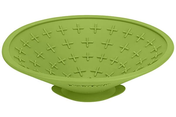 LickiMat Splash GREEN Food Bowl 19 cm