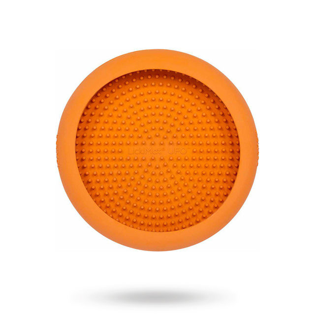 LickiMat Ufo Hundeskål - Oransje